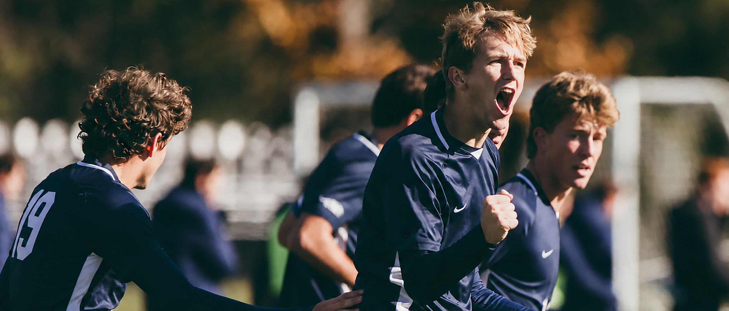Players Cheering